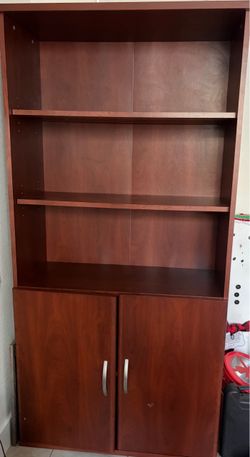 Wood Bookcase or storage Cabinet