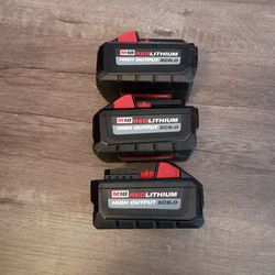M18 batteries