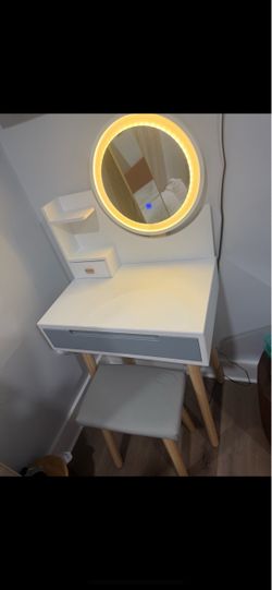 Makeup table