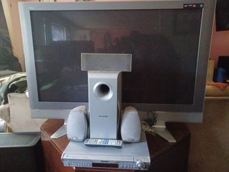 PANASONIC SC-HT740 5.1 RECEIVER, 50"PANASONIC 1080P HDTV WITH REMOTE $250 FINAL PRICE READ DESCRIPTION AND SEE ALL PICTURES