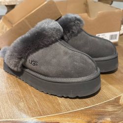 UGG Size 6 Gray Disquette Brand New In Box 