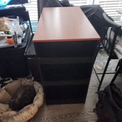 Kitchen Table With Three Shelves. Barely Used 