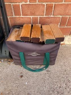 Lancaster Company Wooden Blocks with Bag Game