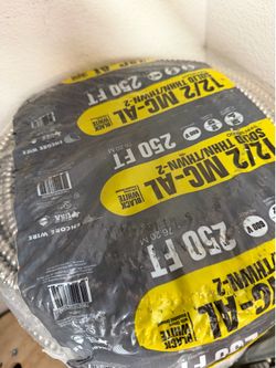 12/2 MC 250fr copper wire new roll