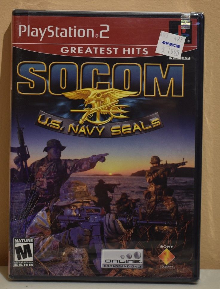 PS2 PlayStation 2 Socom US Navy Seals Greatest Hits Sealed