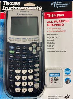 TI 84 Plus Graphics Calculator