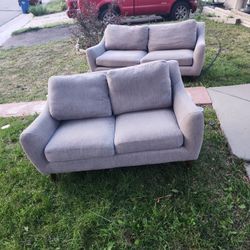 2 Small Couches 