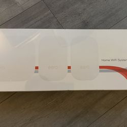 SEALED eero Home Wi-Fi 5 Mesh System, 1 eero + 2 Beacons