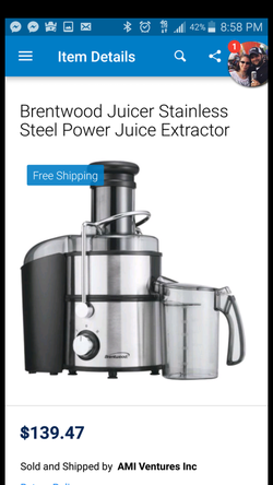 Brand new juicer