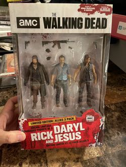 The Walking Dead Limited Editon 3 Figure Pack