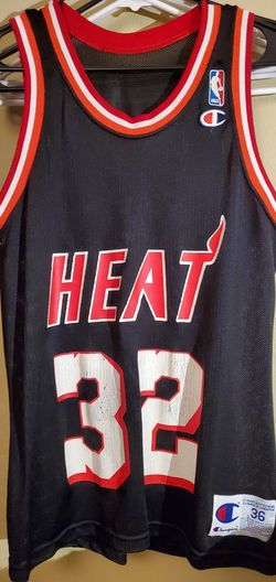 Vintage Champion NBA Miami Heat Harold Miner Jersey Sz.36 Mens Small Butler Wade