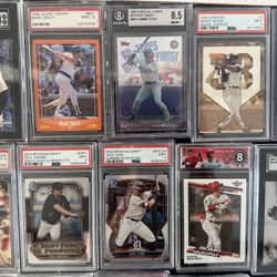 🔥Graded MLB Baseball Cards Lot–Ohtani, Jeter, Skenes, Betts, Trout (PSA / Rookie / Slab / Vintage)