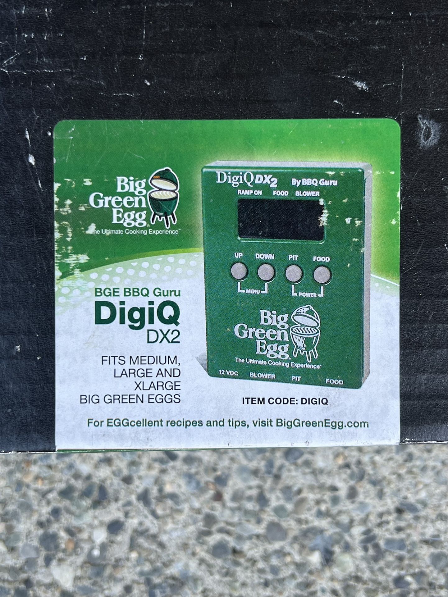 Digi-Q BBQ Guru For Big Green Egg