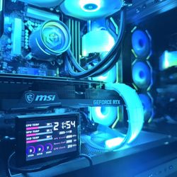 Liquid-Cooled Gaming PC — Intel i9-12900KF / RTX 3080 / 64GB DDR4 / 1TB SSD