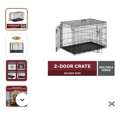 Smaller 24” dog crate
