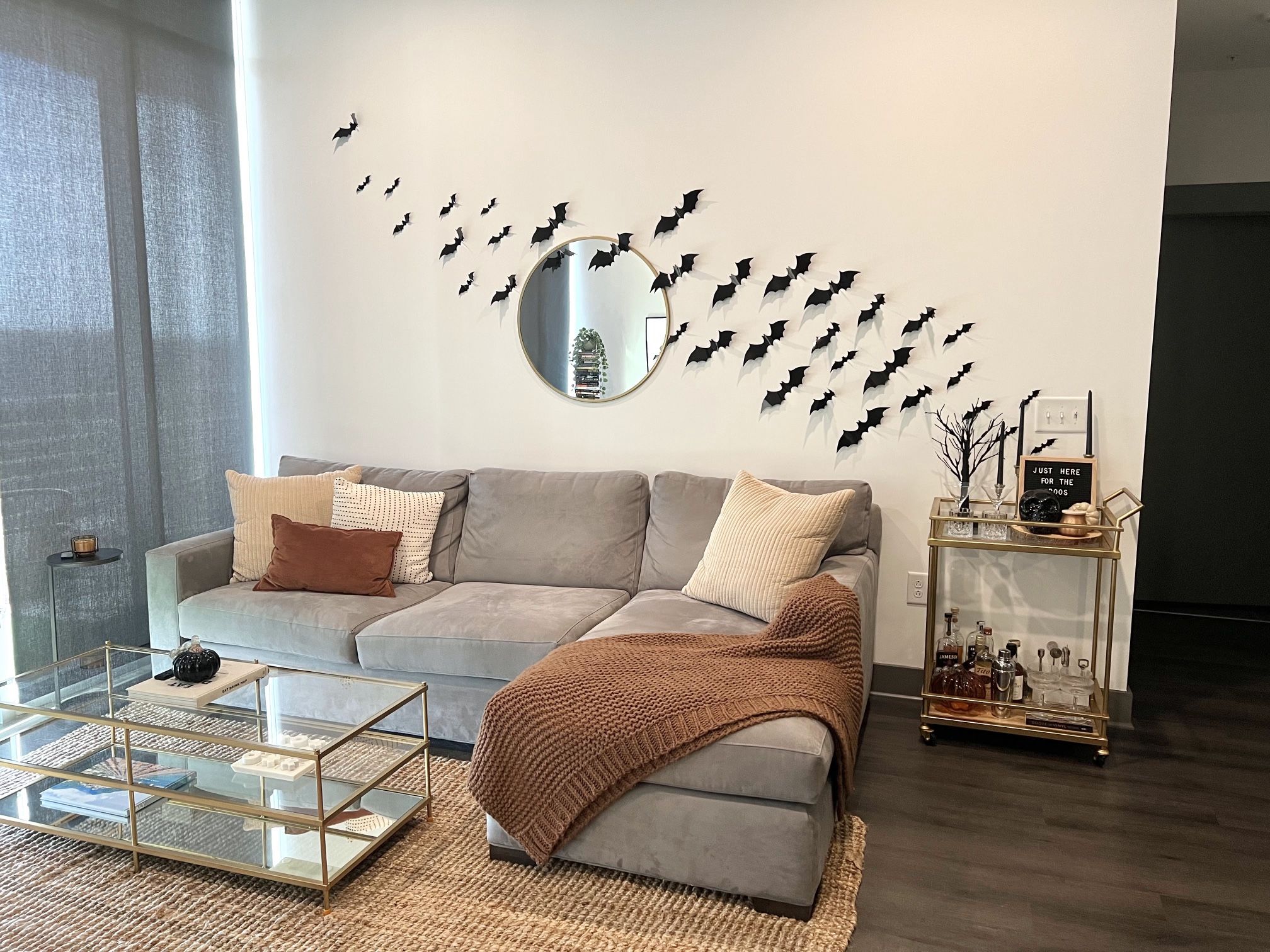 Crate & Barrel Axis 2 Piece Sectional Sofa w/ Chaise