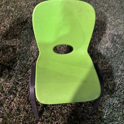 Green Preschooler Chair Inside/Outside