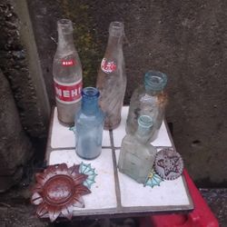 Antique Bottles One -$7
