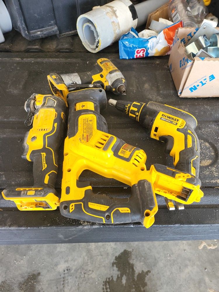 20v Saw Zaw, Oscillating Tool, Drywall Gun,