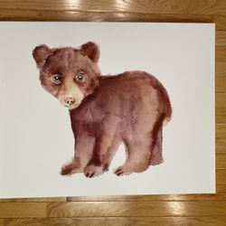 Baby Bear Nursery Canvas Art - 29.5"x23.5"x1.5"