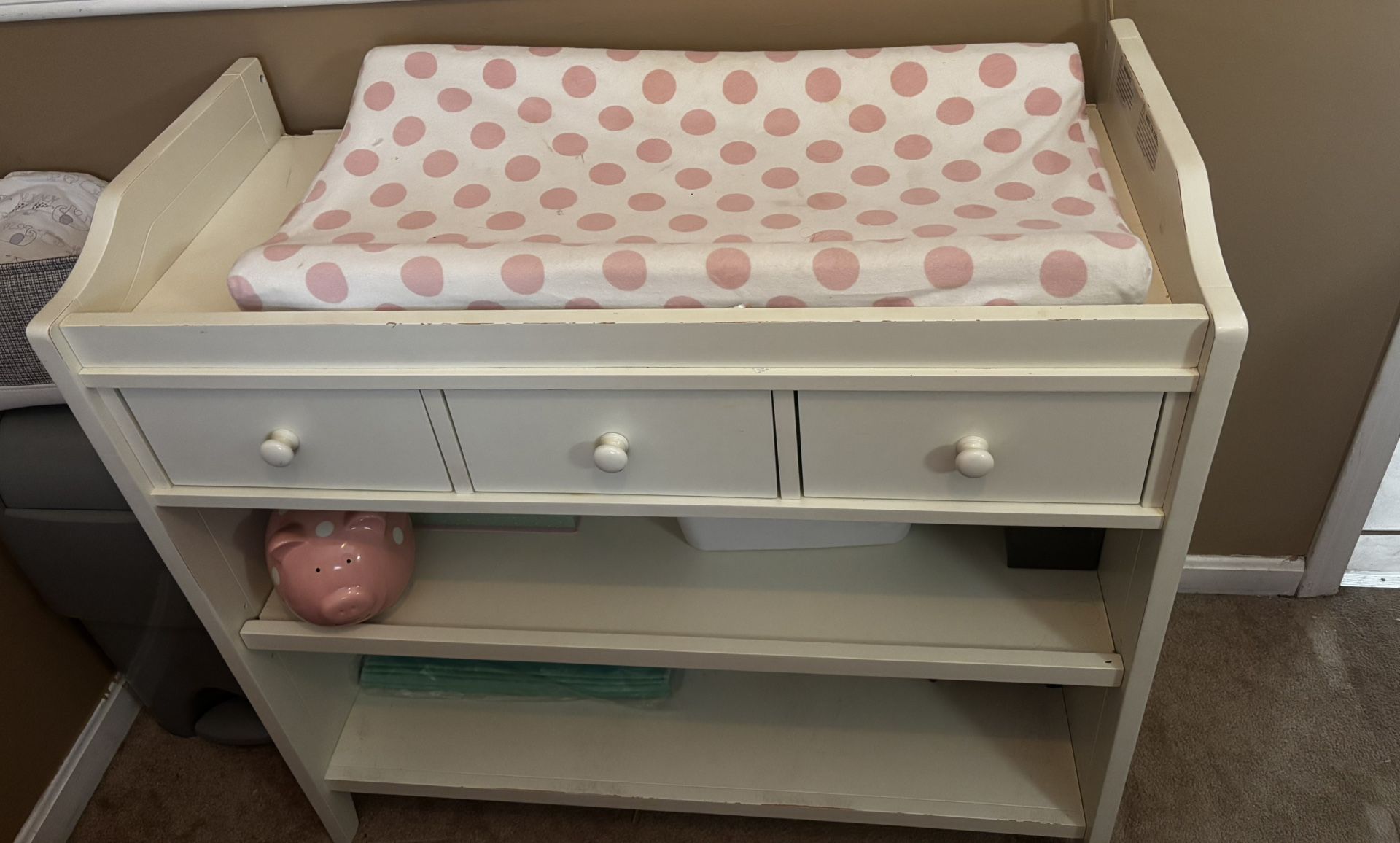 Wood Changing Table FREEE!