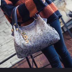 New Messenger Tote Bag Ladies PU Leather Shoulder Purse