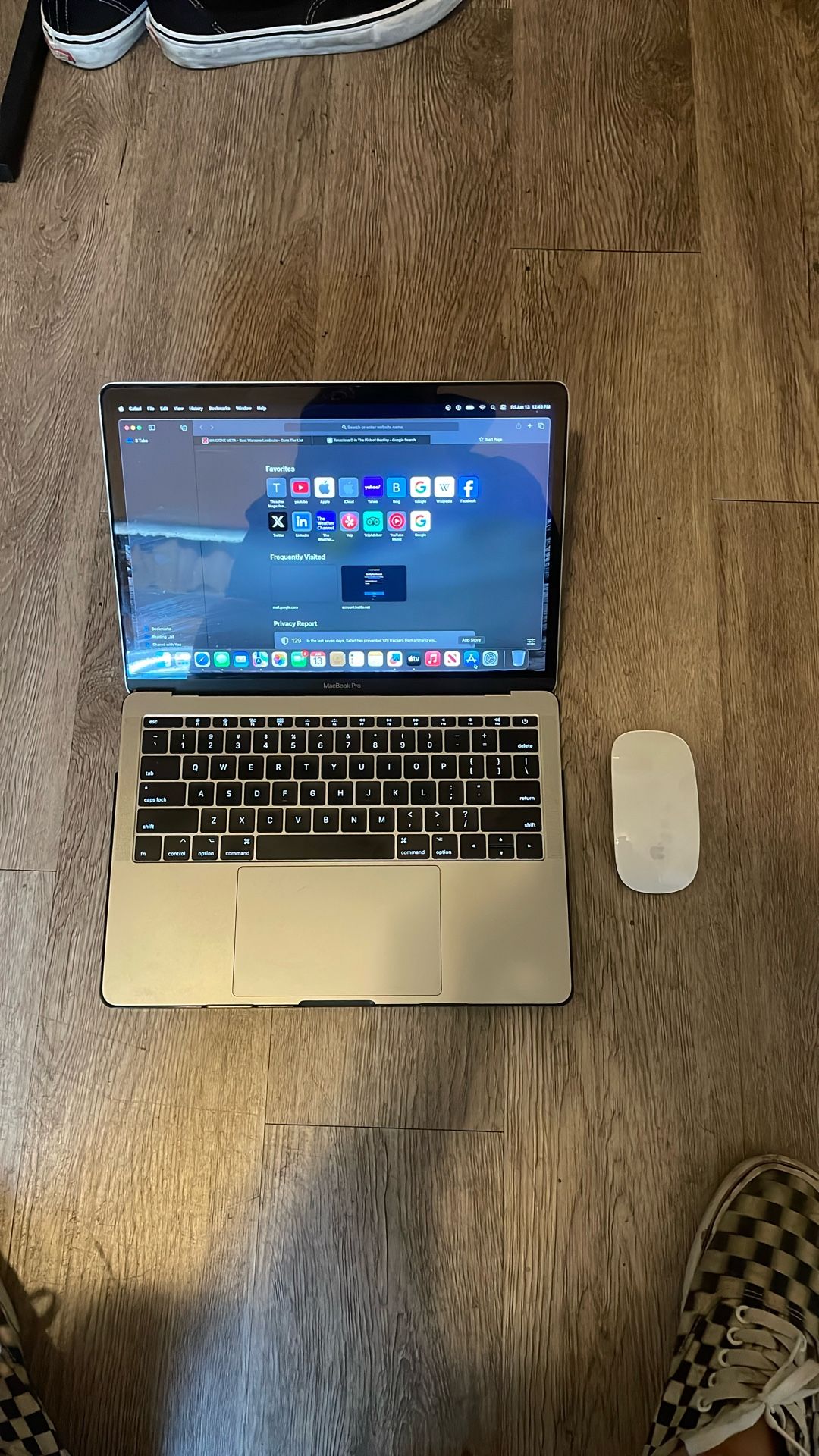 MacBook Pro 17 13 Inch Laptop And Wireless Mouse