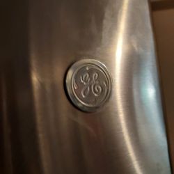 GE 3 Door Stanley Steel Refrigerator 