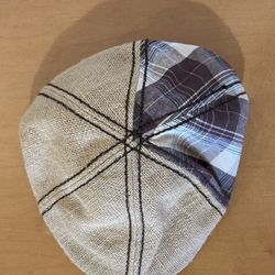 Brown & Plaid Newsboy Flat Cap