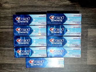 Crest 3D White Toothpaste BUNDLE