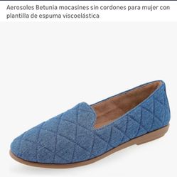 Aerosoles Betunia mocasines sin cordones para mujer con plantilla de espuma viscoelástica