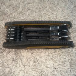 DEWALT Hex Key Set, SAE, Folding/Locking, 8 Keys 