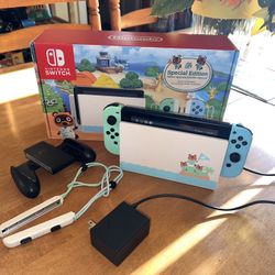 Nintendo switch Animal crossing special edition