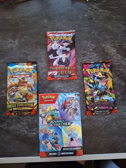 Pokémon Booster Packs Bundle Lot