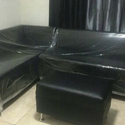 Leather Sectional Sofa Never Used 