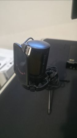 USB Condenser Microphone with Shock Mount