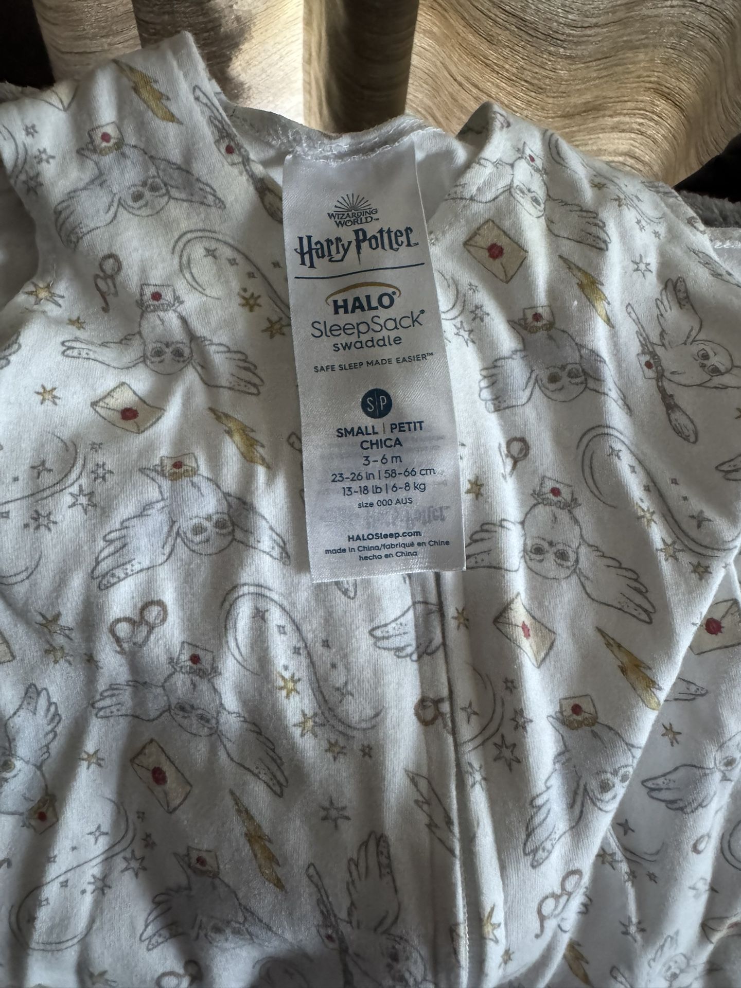 Harry Potter halo 3-6 Months