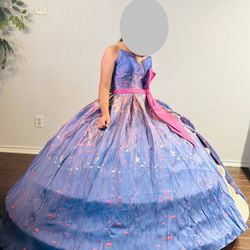 Prom Elegant Long Dress Size 2 