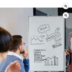 Double Sided White Board