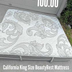 California King Size BeautyRest Pillowtop Mattress