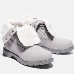 Women's Linden Woods Waterproof Fleece Fold-Down Boot Size 7.5