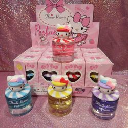 New Hello Kitty Glass Bottle Perfumes -$3.50 Each