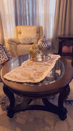 Coffee Table With 2 Side Tables