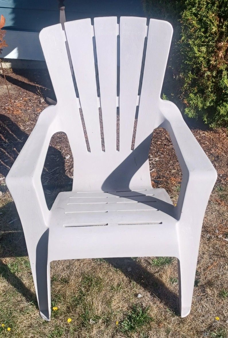 Plastic Adirondack Chair