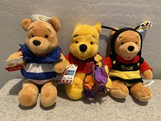 Disney Winnie the Pooh Bears-price varies