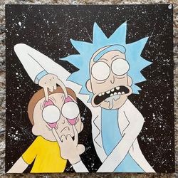 Rick and Morty: Custom Canvas Portrait (20in x 20in)