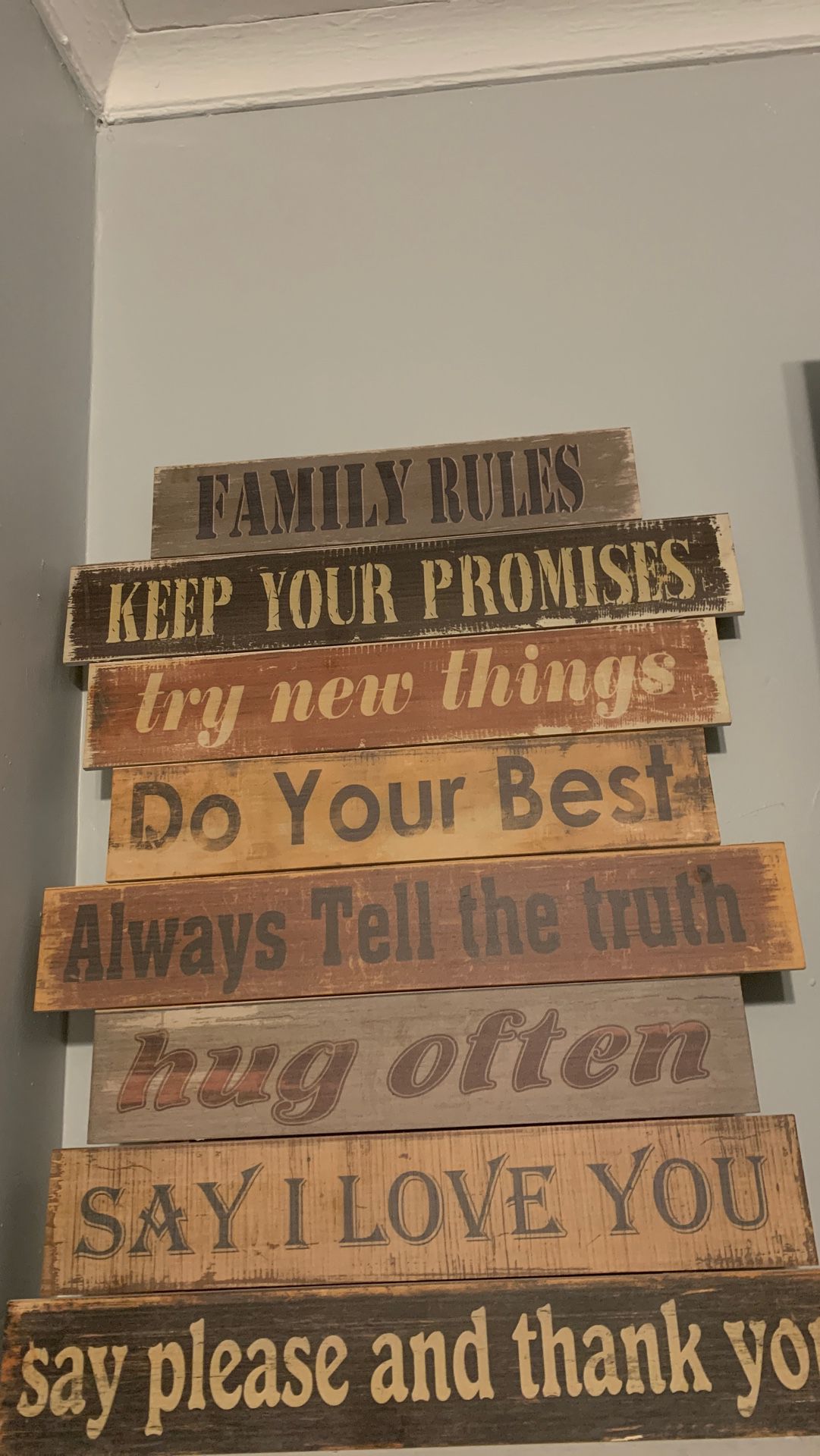 Wood family rules