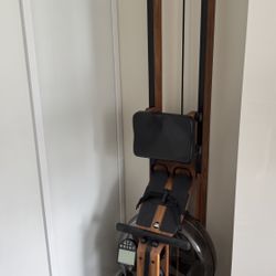 WaterRower Walnut Rowing Machine With S4