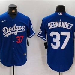 LOS ANGELES DODGERS STITCHED BASEBALL JERSEY  
