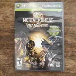 Mortal Kombat Vs. DC Universe [Platinum Hits], Xbox 360
